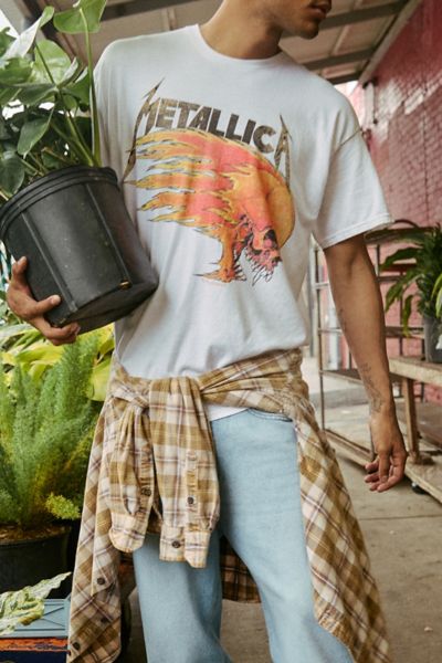 Metallica Tour Graphic Tee Product Page