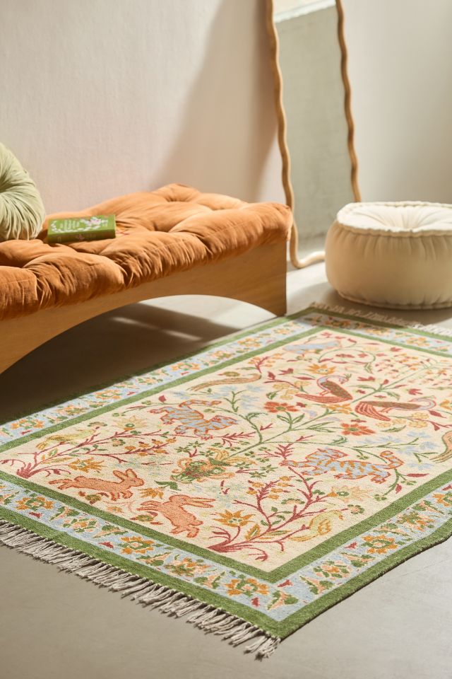 Sabine Woodland Icon Printed Rug #1