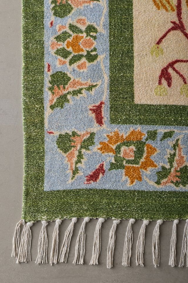 Sabine Woodland Icon Printed Rug #3