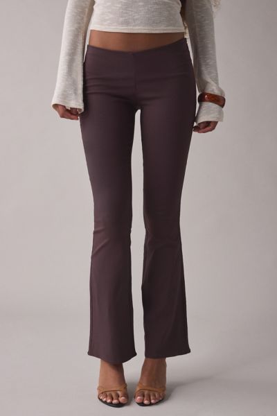 Kimchi Blue Hailey Stretch Pull-On Low-Rise Flare Pant Product Page