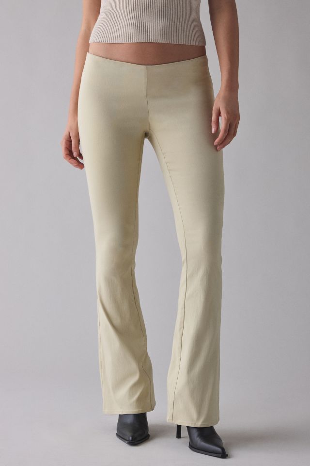 Kimchi Blue Hailey Stretch Pull-On Low-Rise Flare Pant #1