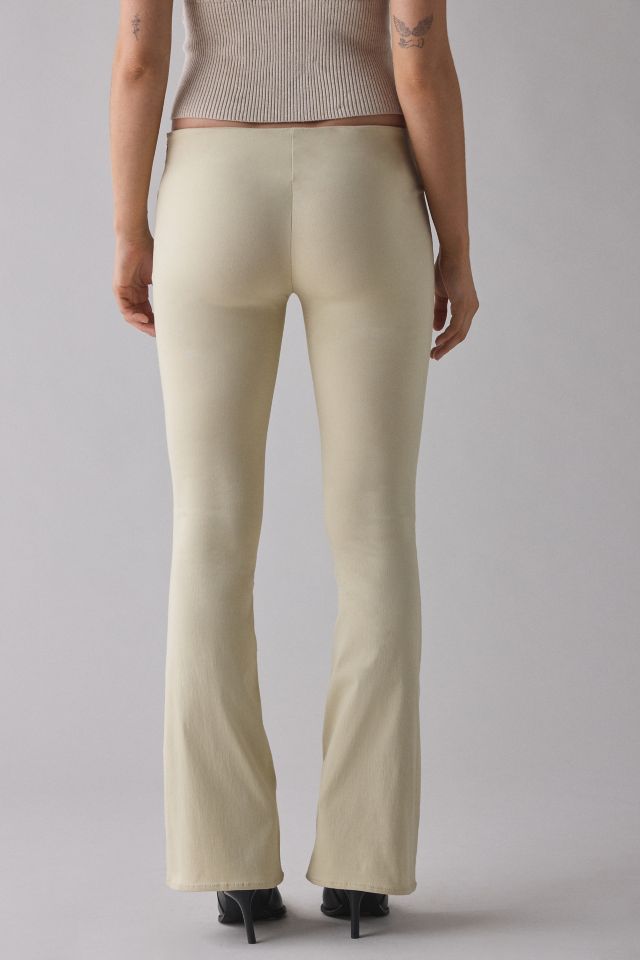 Kimchi Blue Hailey Stretch Pull-On Low-Rise Flare Pant #3