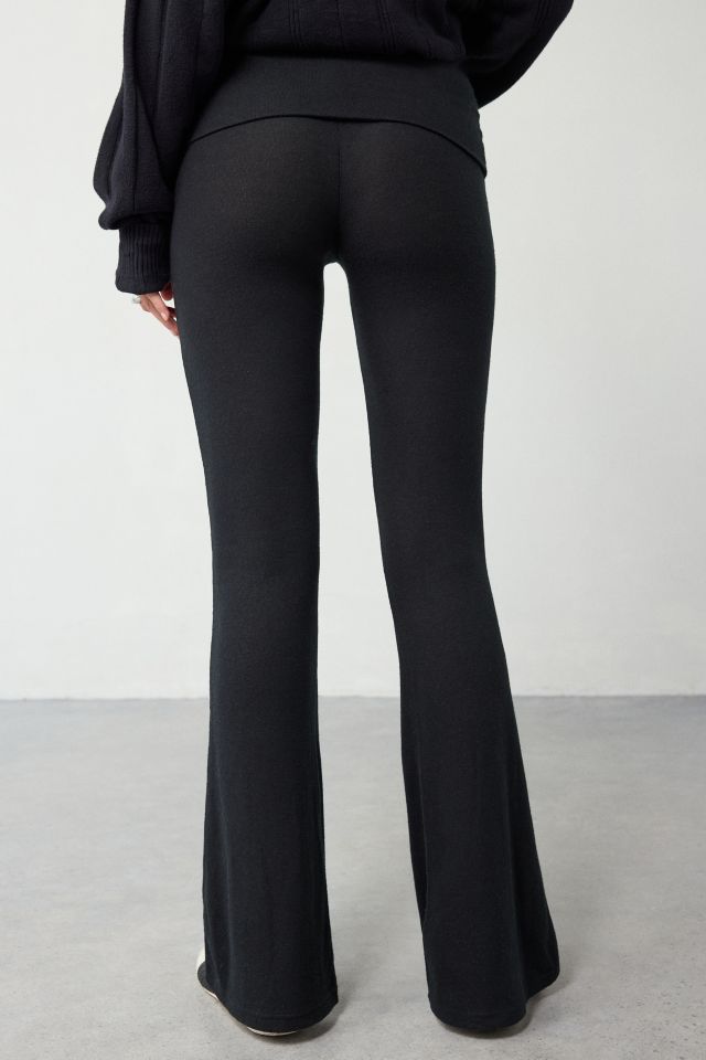 Out From Under Stay At Home Foldover Flare Legging #3