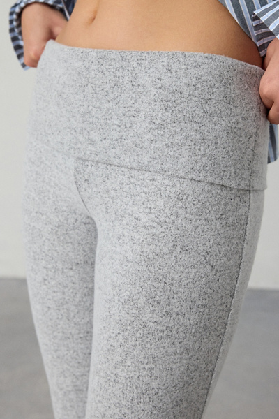 Out From Under Stay At Home Foldover Flare Legging