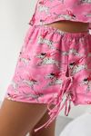 Out From Under Goodnight Kiss Flayway Cami + Micro Short Satin Pajama Set