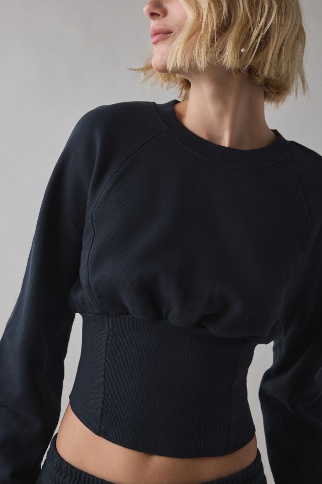 Out From Under Day-To-Day Fleece Cropped Pullover #1