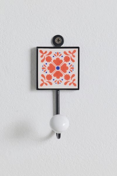 Bow Icon Shaped Iron Knob/Wall Hook Set