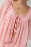 Out From Under Sweet Like Honey Sheer Lace Trim 2-Piece Set