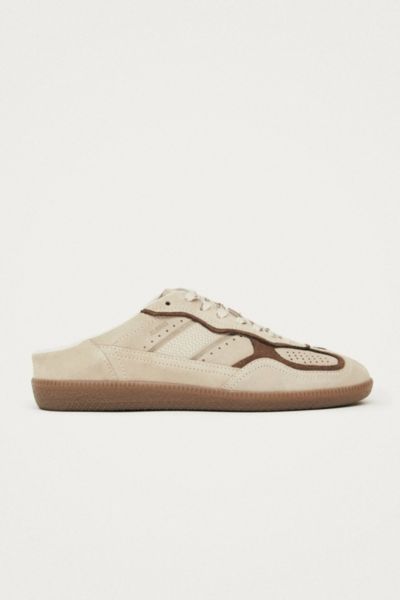 Alohas Tb.490 Suede Mule Sneaker In Cream, Women's At Urban Outfitters In White