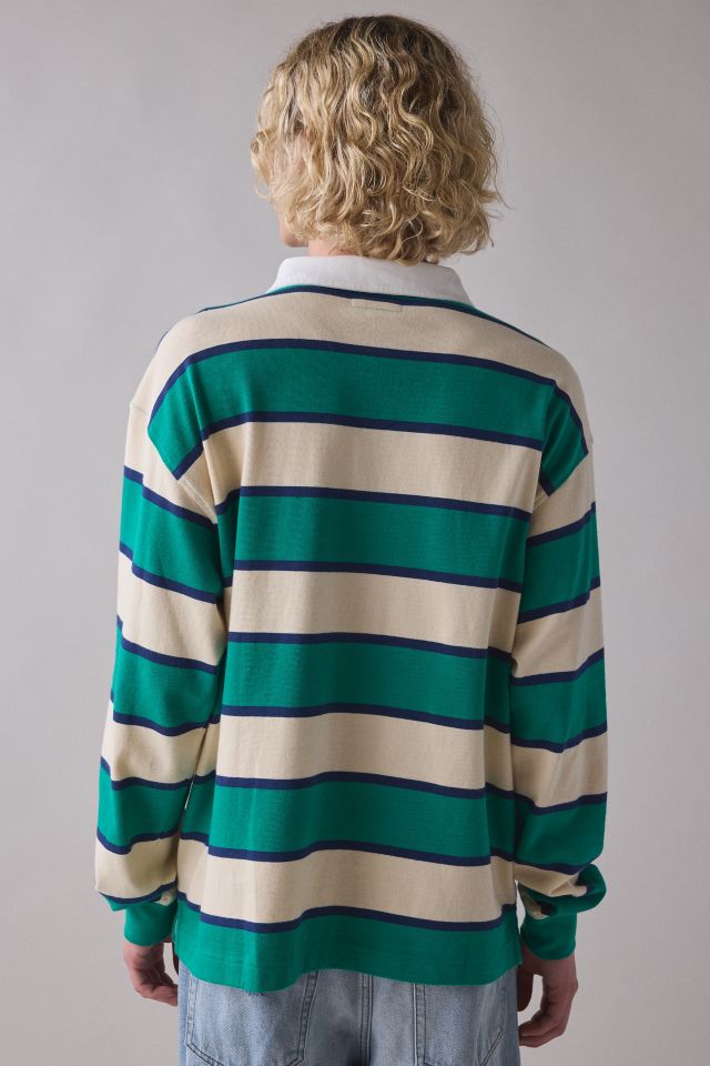 GUESS JEANS Rugby Stripe Polo Tee #2