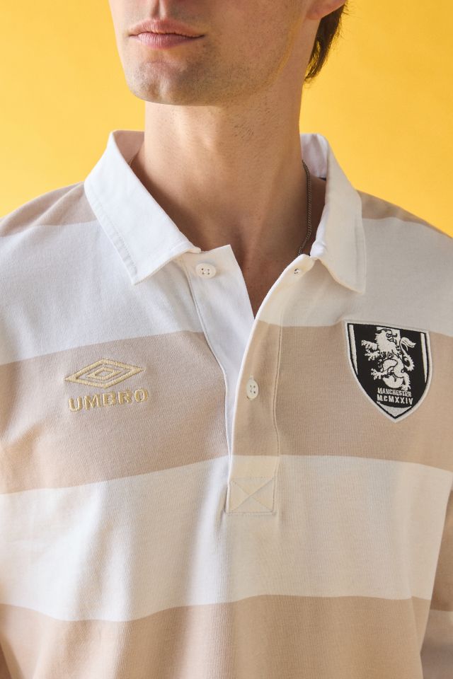 Umbro Striped Long Sleeve Rugby Shirt #3