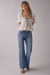 Kimchi Blue Serenade Ruffle Puff Sleeve Babydoll Blouse