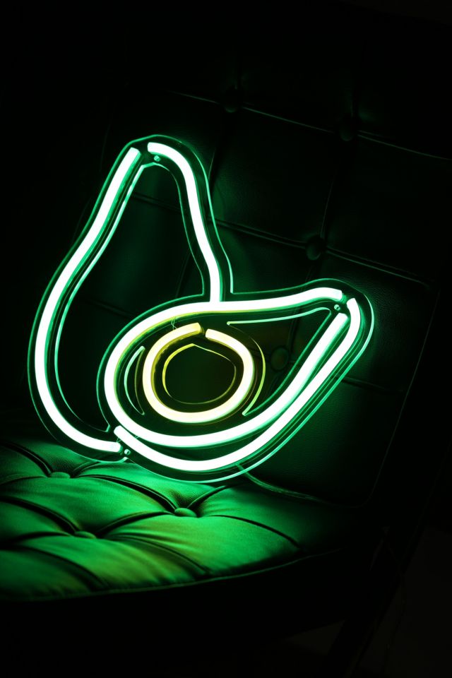 Echo Neon Avocado Neon Sign #3