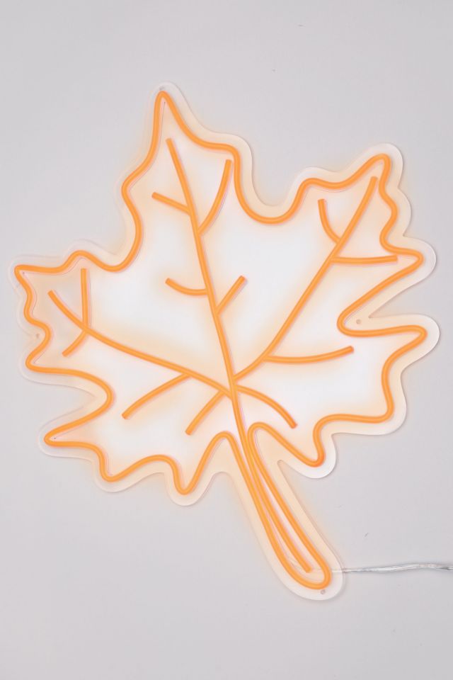 Echo Neon Maple Leaf Neon Sign #1
