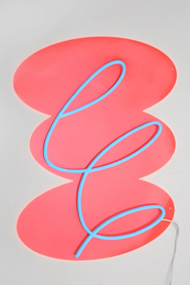 Echo Neon Curve Shape Neon Sign #2
