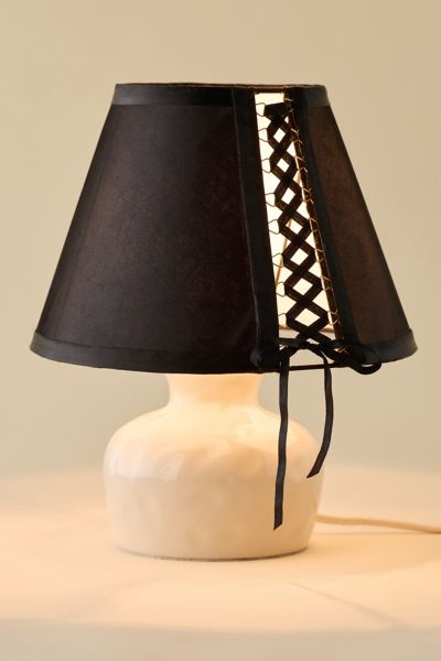 Amour Lace-Up Lamp Shade