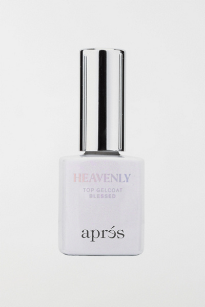 Aprés Nail Heavenly Gel Topcoat In Pink At Urban Outfitters
