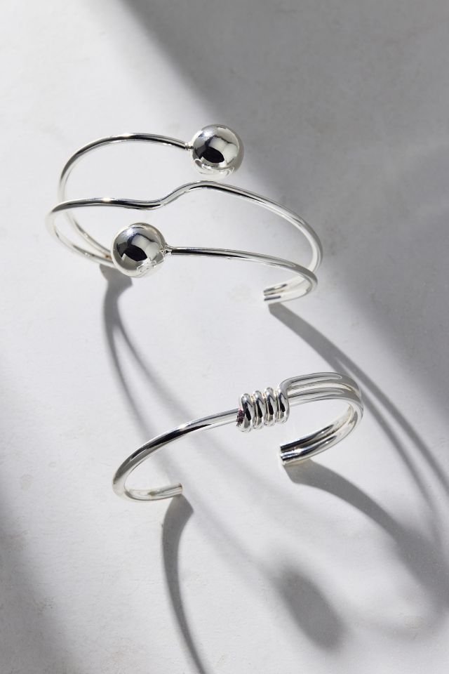 Sasha Metal Cuff Bracelet Set #1
