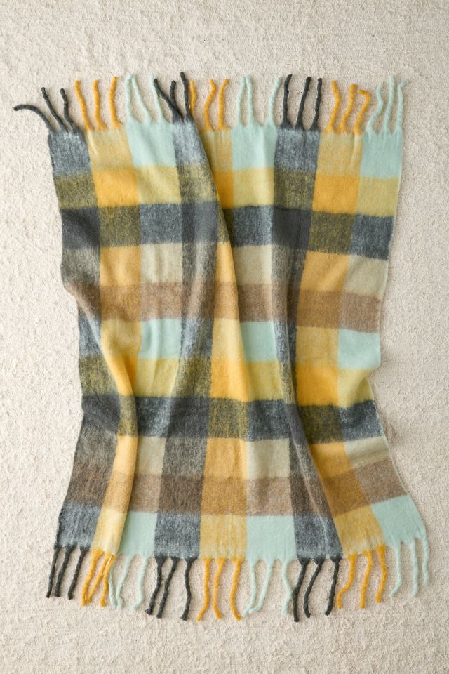 Monroe Faux Mohair Throw Blanket #2