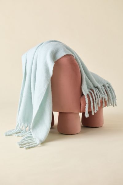 Monroe Faux Mohair Throw Blanket