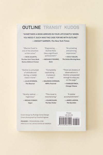 Outline: A Novel By Rachel Cusk