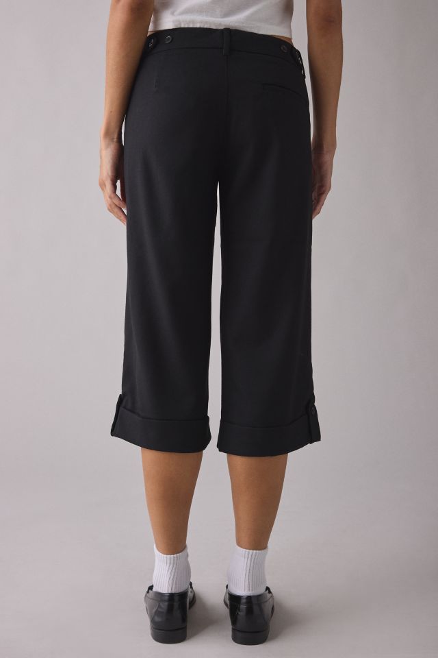 Kimchi Blue Office Siren Low-Rise Wide Leg Cropped Pant #3