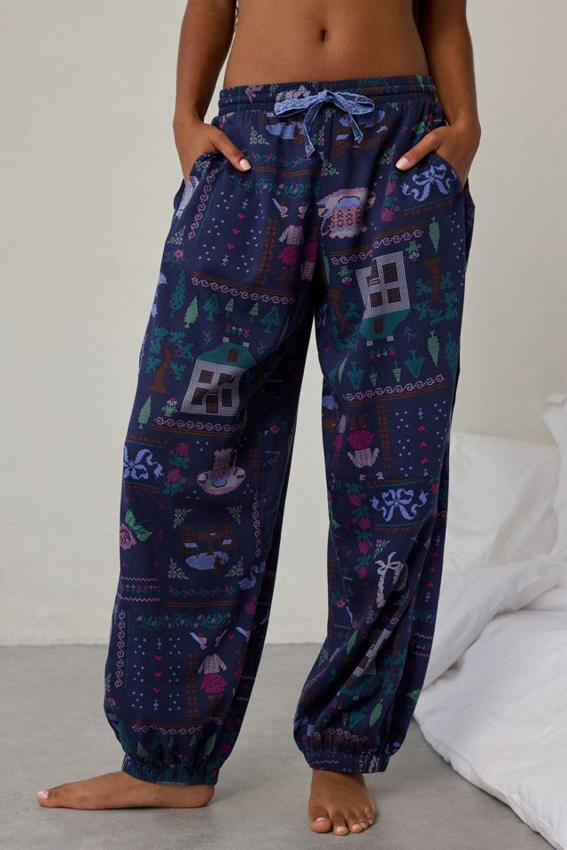Out From Under In Your Dreams Printed Lounge Jogger #3