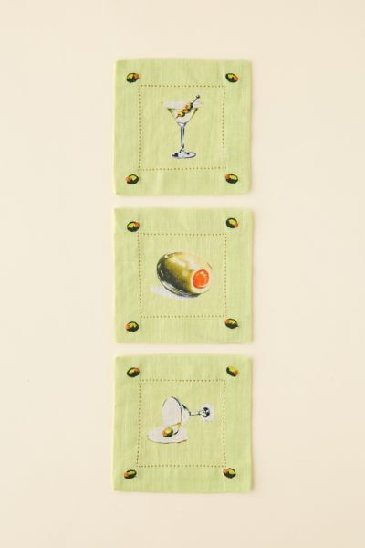 Icon Fabric Coaster - Set Of 3