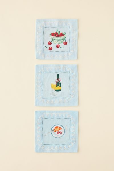 Icon Fabric Coaster - Set Of 3