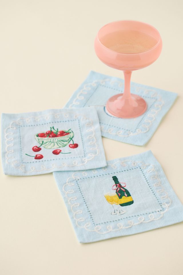 Sous-verres en tissu Icon - Ensemble de 3 #1