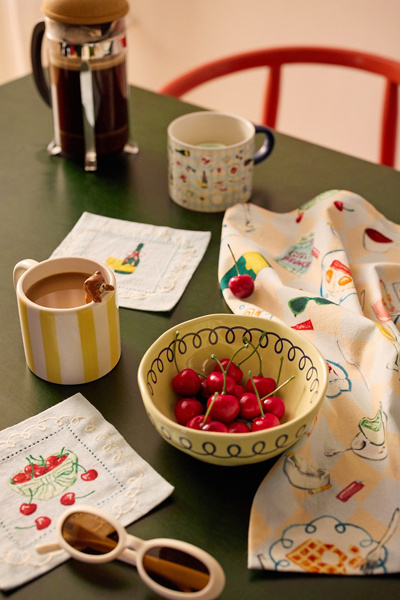 Icon Fabric Coaster - Set Of 3