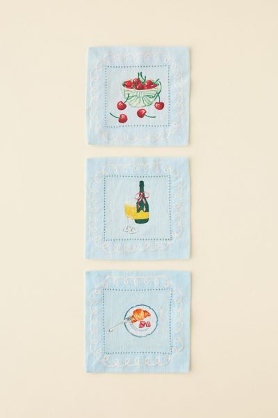 Icon Fabric Coaster - Set Of 3