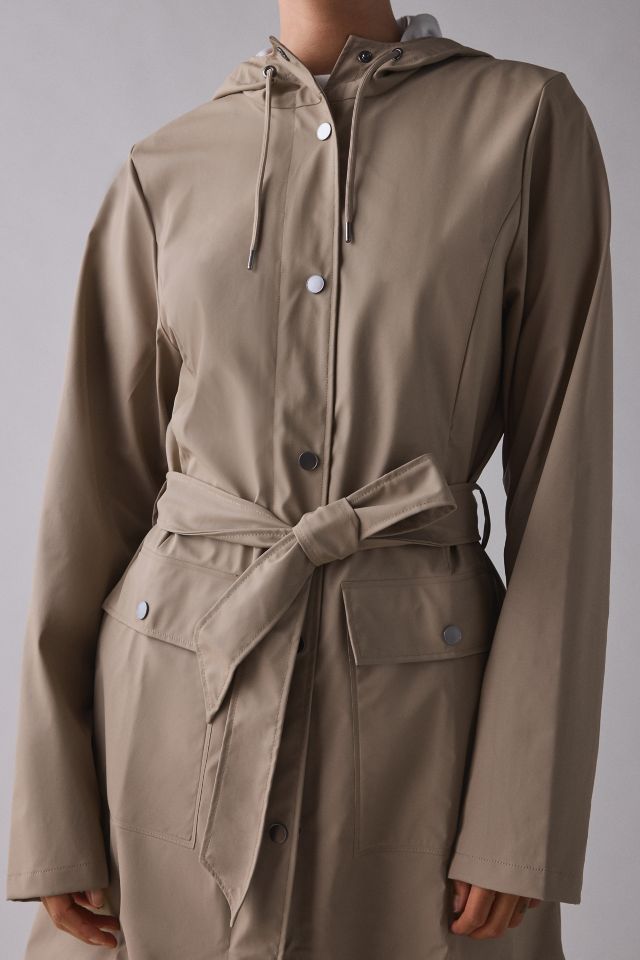 RAINS Curve Long Rain Jacket #2