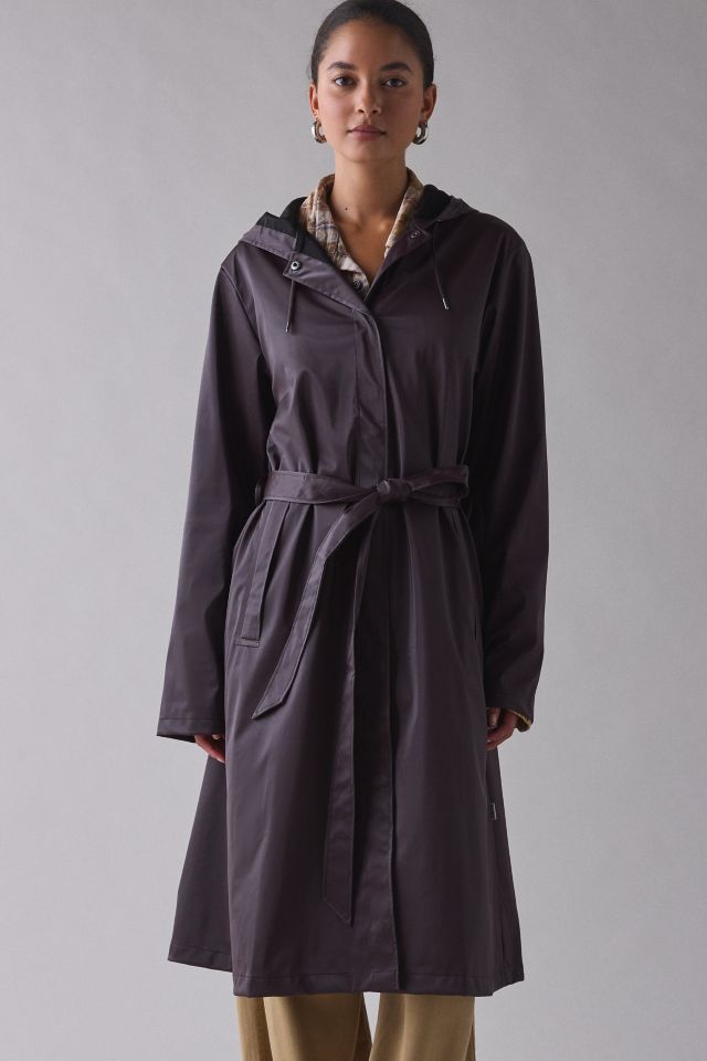 RAINS A-Line Longer Jacket #1