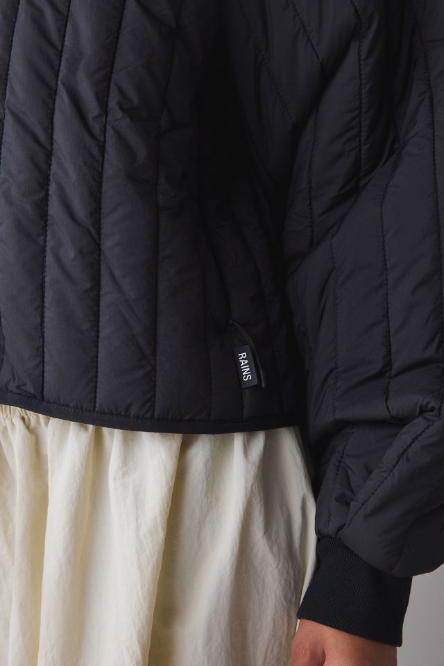RAINS Banja Liner Cropped Jacket #2
