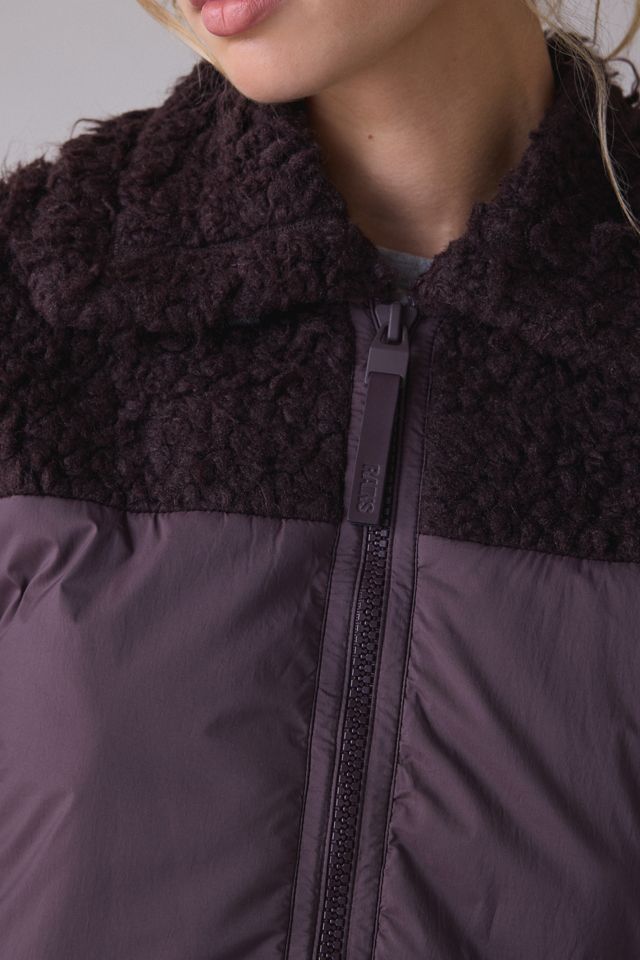Rains Trikala Vision Shaggy Fleece Zip-Up Jacket #1
