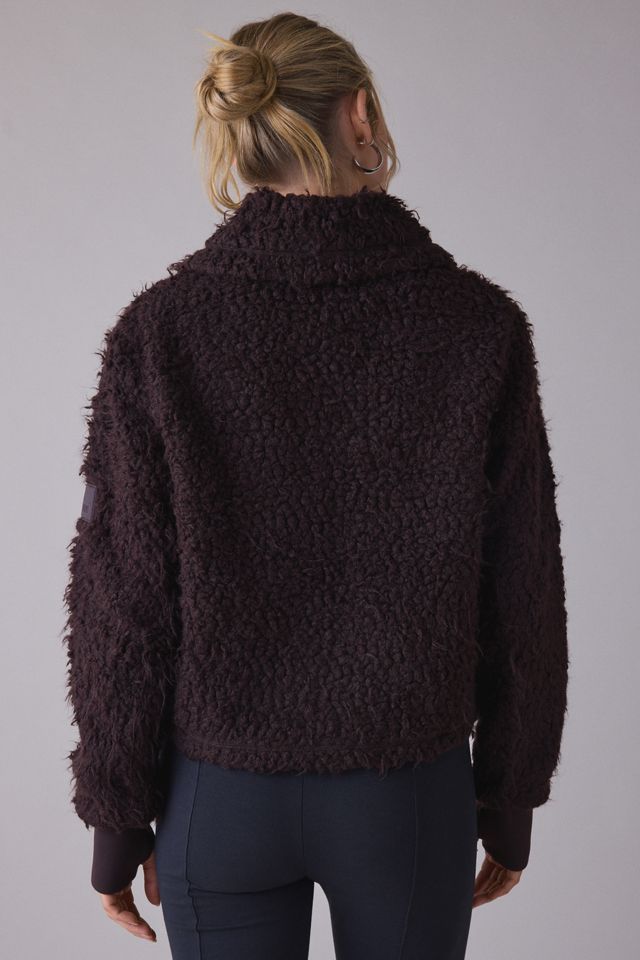Rains Trikala Vision Shaggy Fleece Zip-Up Jacket #4