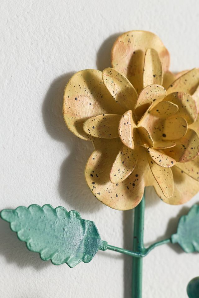 Floral Iron Wall Hook #2