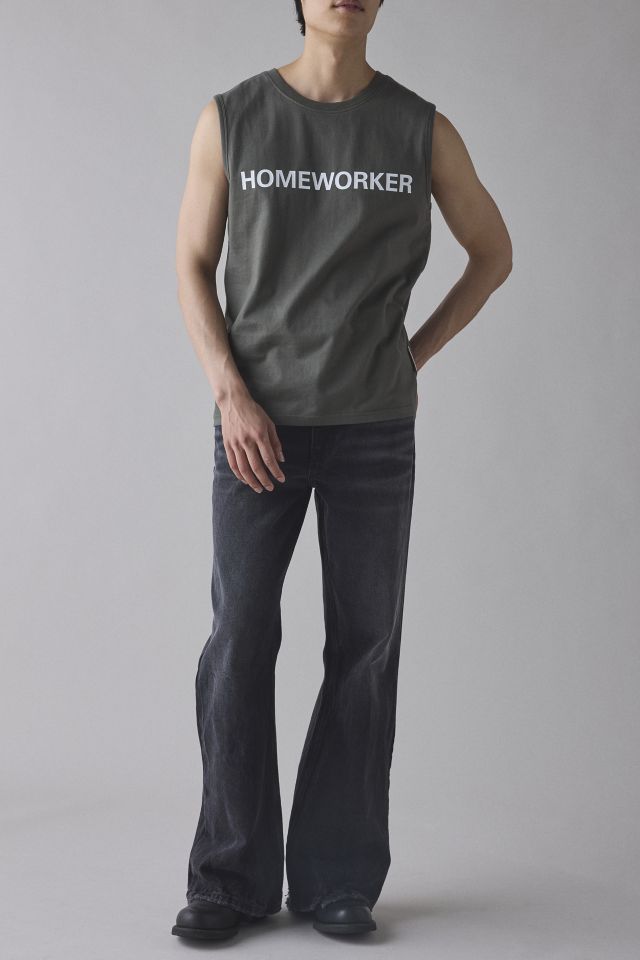 Tee Library Homeworker Graphic Muscle Tee #2