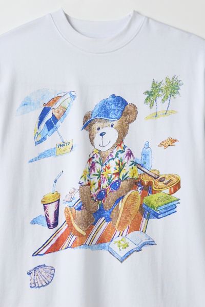 STAYCOOLNYC Beach Bear Graphic Tee