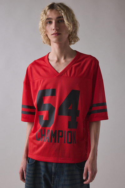Clothing Champion Mesh Football Jersey Tee SYMUCHAT Blank Custom