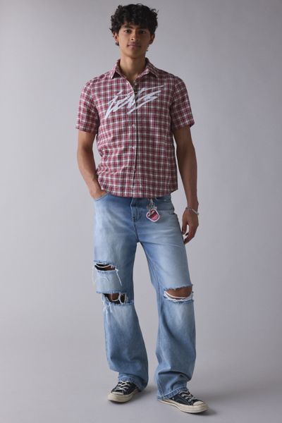 iets frans… Check Pattern Shirt