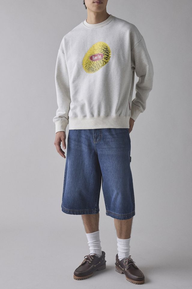 Sweat-shirt ras du cou graphique Tee Library Enjoy #1