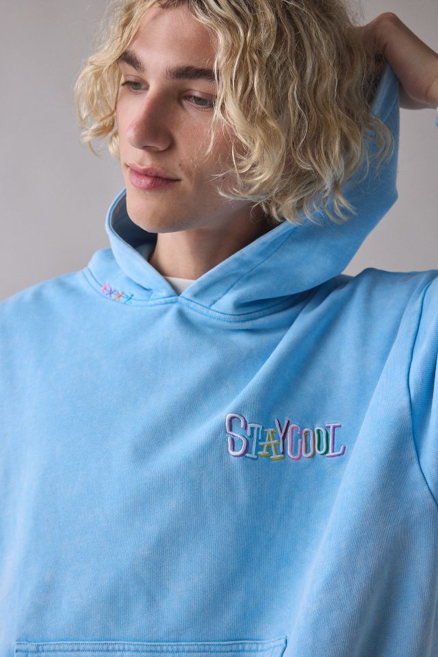 STAYCOOLNYC Acid Wash Hoodie Sweatshirt #3