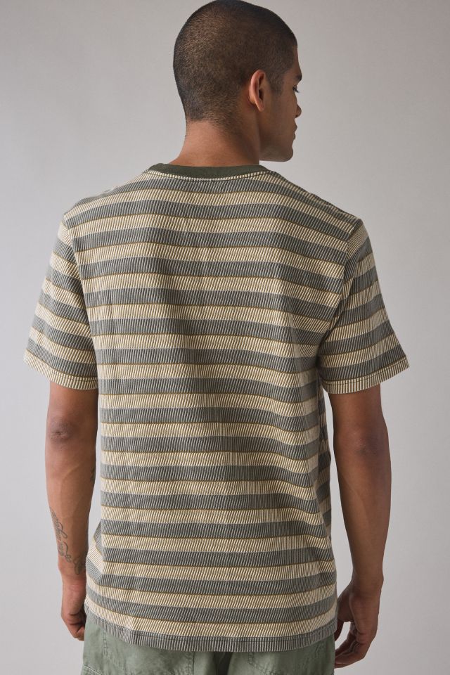 Roark Journey Jacquard Stripe Tee #1