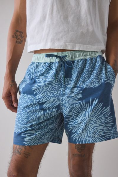 Roark Shorey Hybrid Volley Short In Blue, Men's At Urban Outfitters