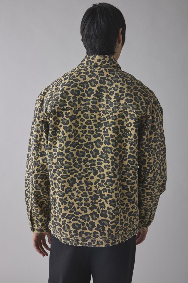 Stan Ray Leopard Pattern Coverall Jacket #1