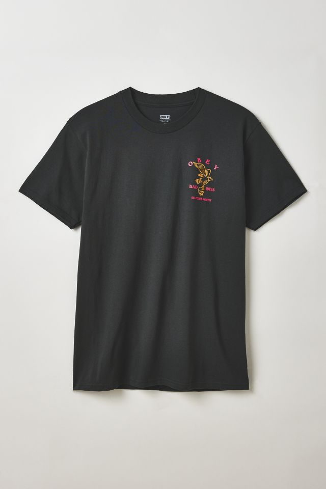 OBEY Bad Ideas Eagle Graphic Tee #1
