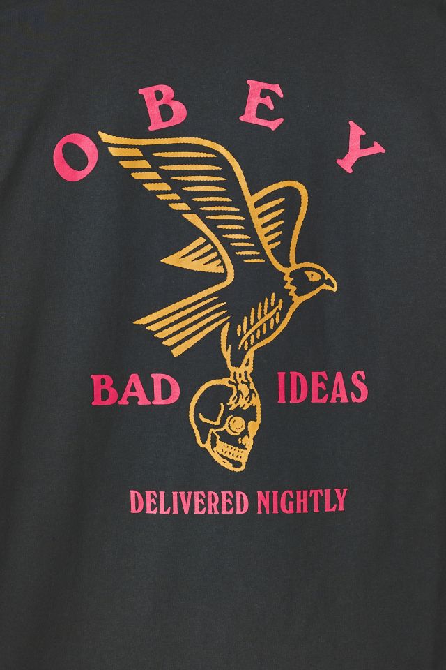 OBEY Bad Ideas Eagle Graphic Tee #2