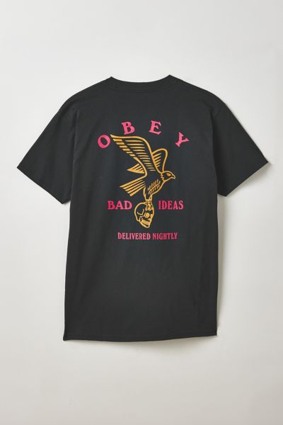 OBEY Bad Ideas Eagle Graphic Tee